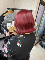 トリコ(ToricO) チェリーレッド ワインレッド アクリルレッド ブリーチ