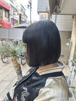 アース 高円寺店(HAIR & MAKE EARTH)&nbsp;前下がりボブ〔@x__xrn03 〕