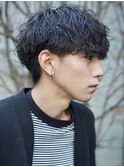 名古屋波巻きツイストスパイラルパーマシャドーパーマ刈り上げ