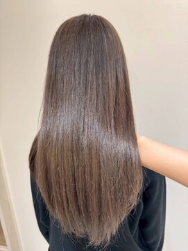 アース 東神奈川店(HAIR & MAKE EARTH) 朝ラクが続くプレミアムストレート【EARTH東神奈川店】