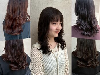 インフィニティー infinity HAIR SPACE BLOOMの写真/流行りの韓国風コテ巻きパーマ♪スタイリングが楽チンになります。