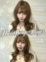 ラビス 赤羽(Lovis)&nbsp;《高瀬寛菜》ヘーゼルベージュ/ハッシュカット