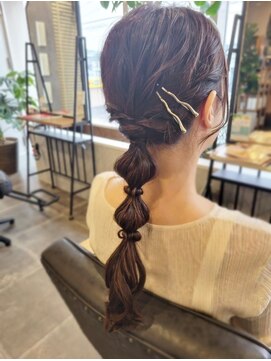 ヘアアンドリラクシングルーム アールフラン(Hair&Relaxingroom arFranc) ヘアアレンジ