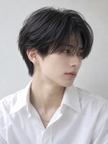 ベル 新宿(Belle)&nbsp;シースルーマッシュカルマヘア曲がる縮毛矯正メンズ縮毛矯正