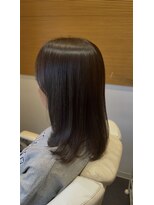 ビーアップヘアー(be:up hair)&nbsp;縮毛矯正から2ヶ月後｜髪質改善でケア