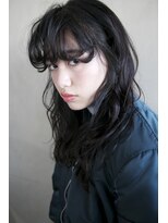 ナヌーク シブヤ(nanuk shibuya)&nbsp;【nanuk】∞シースルーバング×ウェット×アッシュブラック∞