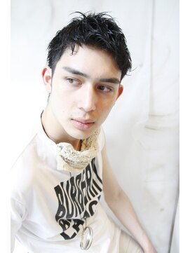 ブーケ(BOUQUET) ビジネス・73・黒髪・サイドパート・ショート