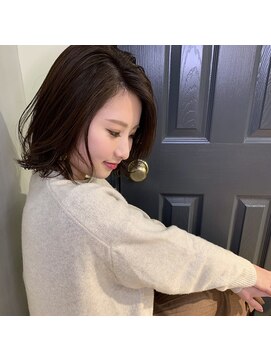 カールム(carlm) 【ｃａｒｌｍ☆上川美幸】ボブ×アッシュブラウン