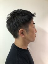 ポテト(potato)&nbsp;ツーブロックアップバング☆グレーカラーでオトコらしく