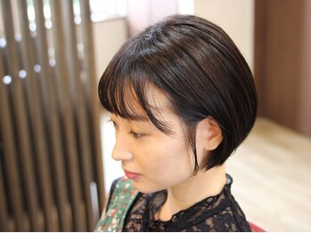 ヘアー ボコ(hair BOCO)の写真/スタイルの基本となる自慢のカットで伸びても扱いやすさを実感！自宅での再現性も◎朝のお手入れも楽チンに