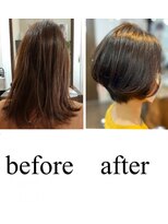 ウィル ボッサ 御茶ノ水 神保町(WILL bossa)&nbsp;予防美髪カラー(艶感抜群)