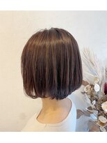イソラヘアアトリエ(Isola hair atelier) 【Isola】ハイライト×ボブ