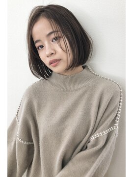 シェノン 西梅田(CHAINON) 前髪/グレーベージュ/ブラウン/アッシュカラー/オリーブ/ボブ