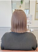 切りっぱなしミニボブ☆