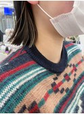 ちらっとイヤリングカラー