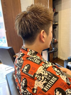 アイリーヘアデザイン(IRIE HAIR DESIGN) 【IRIE HAIR赤坂】スパイキーショート×ソフトツーブロック