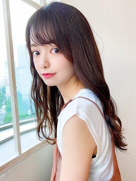 ラルユー 金山(LallYou) 美髪/ホワイトグレージュ/ネビージュ/大人かわいい/こなれミディ