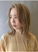 クール感と甘めのカラー