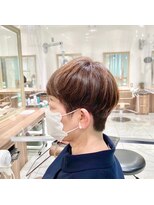 アッシュ 武蔵境店(Ash)&nbsp;癖毛を活かしたショートマッシュ