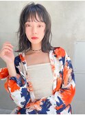 Liberte銀座 大人可愛い小顔リバースミディアム×暗髪ベージュ