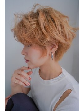 アンジェリカラボ 梅田店(ANGELICA LABO) クシャッと無造作が可愛い☆スウィングショート【後藤】