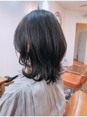 【PhoNia 緑園都市】トレンド最先端*ミディアムウルフ