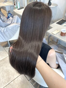 ザックラフィネ(ZACC raffine) アッシュグレージュ/艶カラー/髪質改善