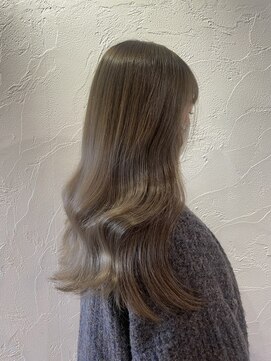 クレエ ヘアー デザイン(creer hair design) 透明感グレージュ×似合わせカット★