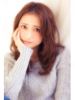 ニコ(NiCO) 【NiCO 八戸】伸ばしかけ 大人可愛い くせ毛風 ふわミディ ♪