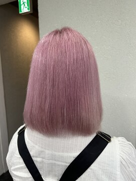 プライズ 成増店(prize) ホワイトピンクシアーカラー成増地下鉄成増大山