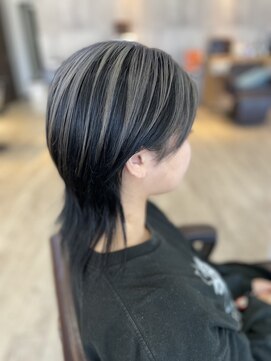 オレのカット ワタシのカラー アンブレラカラー