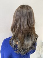 ヘアポジション 大曲飯田店(HAIR Position)&nbsp;バレイヤージュ　グレー