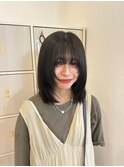 フェイスレイヤー×ダークアッシュグレージュ