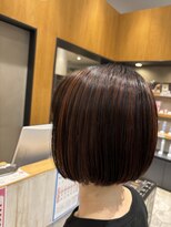 テラス アヴェダ ららぽーとエキスポシティー店(Terrace AVEDA)&nbsp;切りっぱなしBOB(アンブレラカラーバージョン)