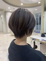 アッシュ 仙川店(Ash)&nbsp;大人ハンサムショート　フェザーショート　マロンベージュ