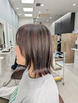 ジパングインスパイア&nbsp;大人可愛い顔周りレイヤーボブ♪