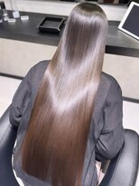 ユーザ(YUZA)&nbsp;美髪縮毛矯正×最高峰髪質改善トリートメント×グレーブラック