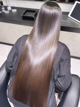 ユーザ(YUZA) 美髪縮毛矯正×最高峰髪質改善トリートメント×グレーブラック