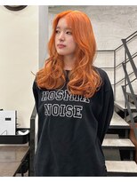 ディーカヘアー(Di KA HAIR) キャロットオレンジ/ロング/TAKUMI