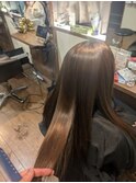 酸性ストレートでツヤツヤに!!