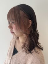 ジジバイモップス(jiji byMOPS)&nbsp;顔周り&インナーカラー