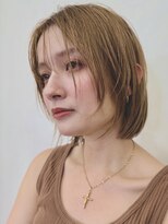 キサイ バズ(kisai BUZZ)&nbsp;レイヤーボブ/シースルーバング/ショートボブ/透明感/中目黒