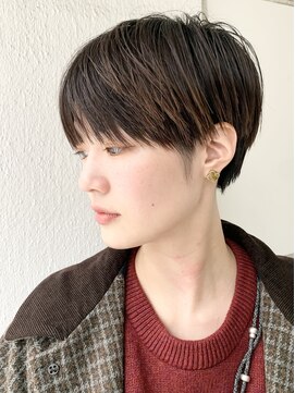 ミクマル(micmal) 20代30代40代小顔コンパクトハンサムショートブラック大人美人