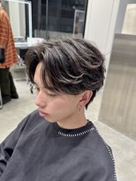 レタッチ バイ フィフス 天神大名(RETOUCH by fifth)&nbsp;天神フェザーショートニュアンスパーマメンズサロンカルマパーマ