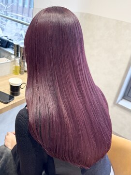 ルシティ(Le City) deep wine RED 【ダブルカラー/ブリーチ/髪質改善】