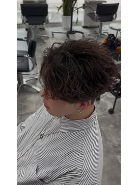 オム ブランシェ(HOMME BLANCHE’) 【Ryo】ほつれシャドウフェザーパーマ