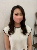 愛されモテセミロング＊ツヤ髪マロンベージュ＊30代40代