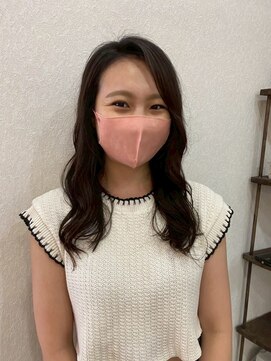 アグランテトラ 野田阪神店(a Gland tetra) 愛されモテセミロング*ツヤ髪マロンベージュ*30代40代