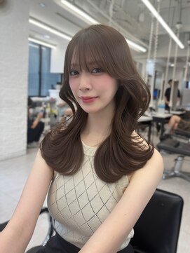 アマトウキョウ 表参道(AMA TOKYO) レイヤーカット 韓国ヘア ミルクティー 高島大登