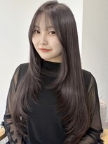 ビューシンサイバシ(VIEW SHINSAIBASHI)&nbsp;透明感グレージュざくざくハイレイヤー10代20代30代